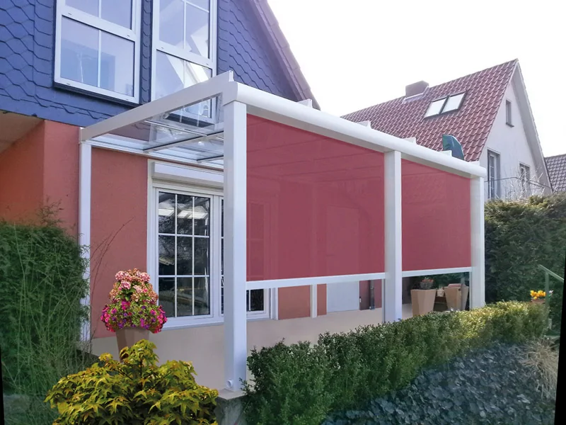 Tessuto screen filtrante su tende verticali